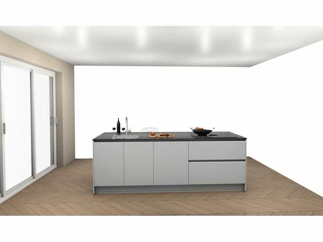 Eilandkeuken met kastenwand - afbeelding 4 van  10
