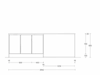 Eilandkeuken met kastenwand - afbeelding 7 van  10