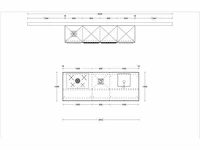 Eilandkeuken met kastenwand - afbeelding 4 van  7