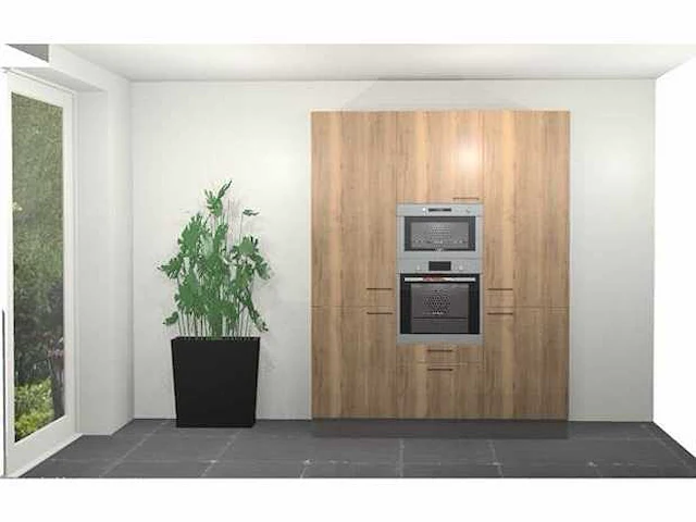 Eilandkeuken met kastenwand - afbeelding 5 van  11