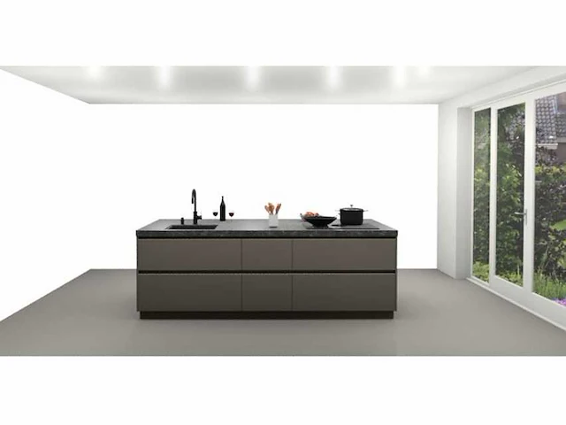 Eilandkeuken met kastenwand - afbeelding 5 van  12