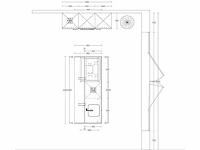 Eilandkeuken met kastenwand - afbeelding 7 van  12