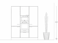 Eilandkeuken met kastenwand - afbeelding 8 van  12