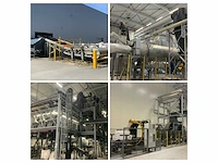 Eindcombinatie de complete kunstgras recyclinglijn kavels 1 t/m 3