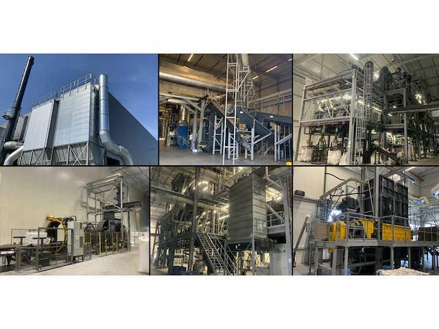 Eindcombinatie de complete kunstgras recyclinglijn kavels 1 t/m 3 - afbeelding 6 van  13