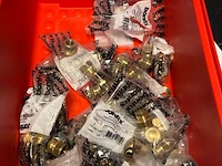 Eindkoppeling knel 15 mm kiwa/gastec messing bonfix - partij - afbeelding 2 van  4