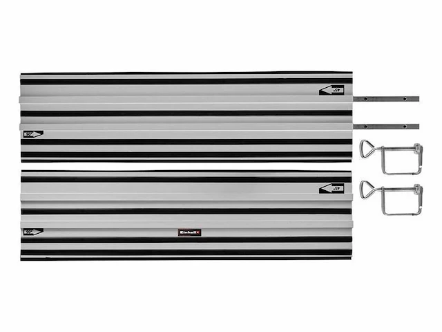 Einhell - 45.0121.18 - geleiderail aluminium 2x 1 meter. - afbeelding 1 van  4