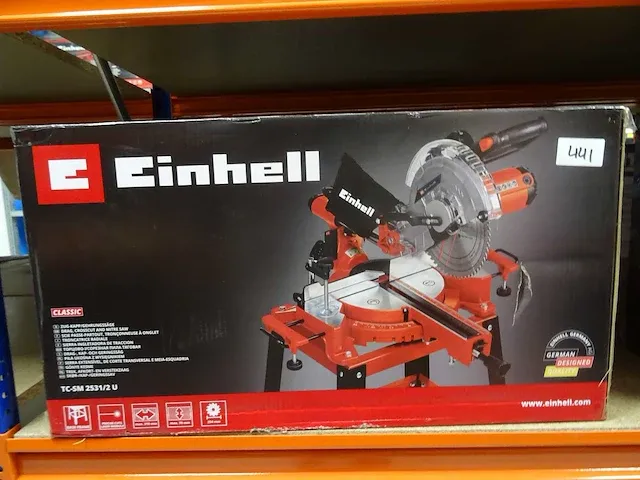 Einhell - tc-sm 2531/2 u - afkortzaag - afbeelding 1 van  1
