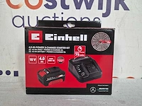 Einhell 18 v/4.0 ah power x-change starter kit - 1x 4.0 ah accu en snellader - afbeelding 2 van  2