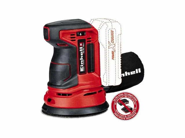 Einhell accu excentrische schuurmachine te-rs 18 li solo - afbeelding 1 van  2