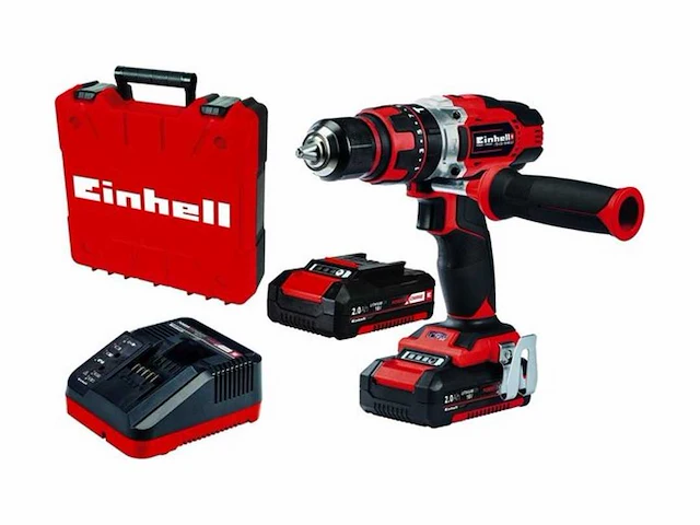 Einhell accu klopboor-/ schroefmachine te-cd 18/48 li-i kit - power x-change - 18 v/li-ion - afbeelding 1 van  3