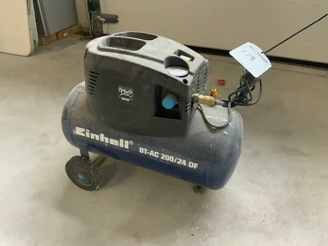 Einhell bt-ac 200/24 of olievrije compressor - afbeelding 1 van  6