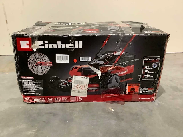 Einhell gp-cm 36/47 s hw li kit professional accu grasmaaier - afbeelding 2 van  5
