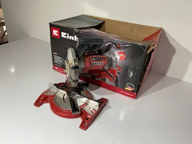 Einhell tc-sm 2531-2 u afkortcirkelzaagmachine - afbeelding 2 van  8