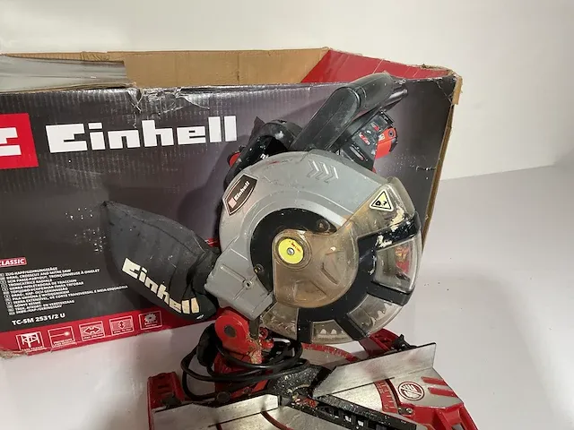 Einhell tc-sm 2531-2 u afkortcirkelzaagmachine - afbeelding 4 van  8