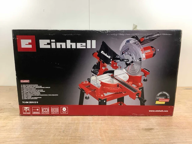 Einhell tc-sm 2531/2 u afkortzaag - afbeelding 1 van  7