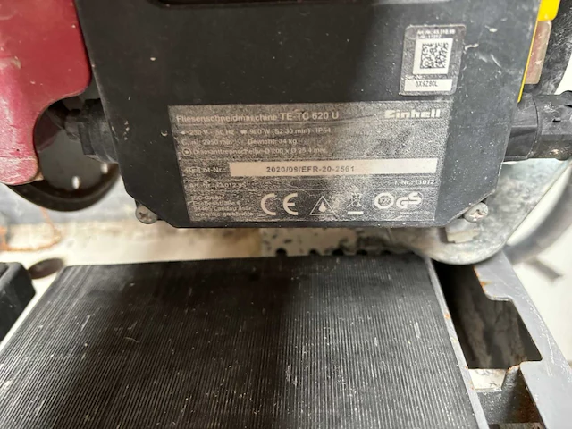 Einhell te-tc 620u zaagtafel - afbeelding 8 van  8