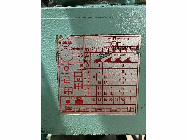 Eisele - vms300 - metaal zaagmachine - afbeelding 7 van  7