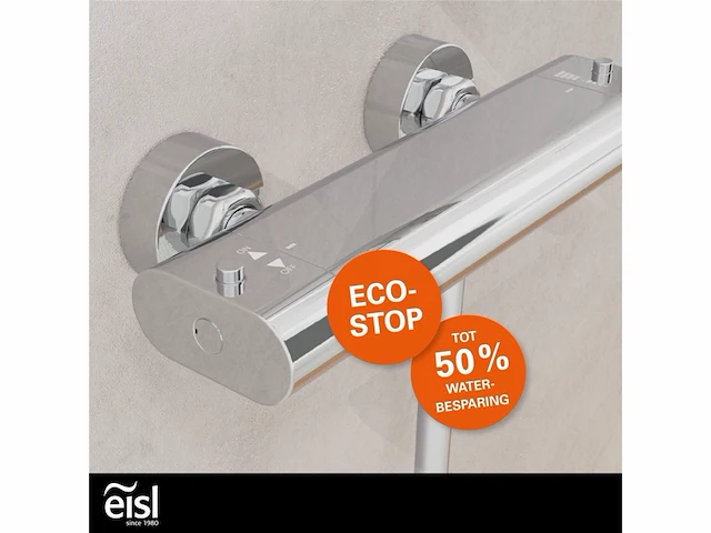 Eisl douchemengkraan carneo thermostatisch chroomkleurig - afbeelding 2 van  4