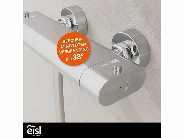 Eisl douchemengkraan carneo thermostatisch chroomkleurig - afbeelding 3 van  4