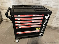 Eizen kraft gereedschapswagen v.v. 6 laden - afbeelding 2 van  5