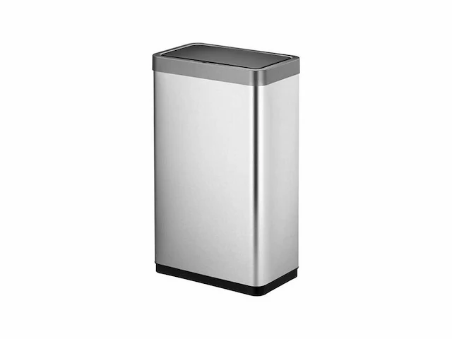 Eko - mirage x sensor bin 80 liter - stainless steel - mat rvs - afbeelding 1 van  2