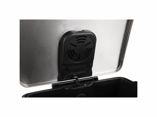 Eko europe ecube step bin 40l rechthoekige roestvrijstalen prullenbak - afbeelding 2 van  4