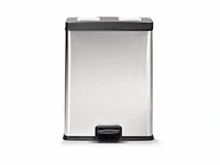 Eko rejoice prullenbak 2 x 30 l mat rvs voor afvalscheiding - afbeelding 2 van  6