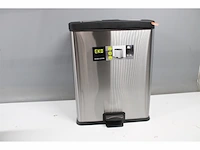 Eko rejoice prullenbak 2 x 30 l mat rvs voor afvalscheiding - afbeelding 5 van  6