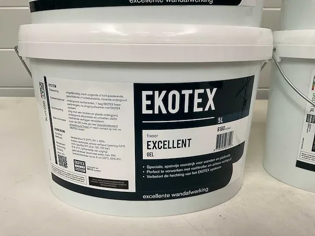 Ekotex voorstrijk voorstrijk middel gel verf (4x) - afbeelding 2 van  3