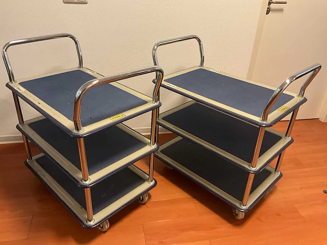 Ekwo - etagewagen 79x49x86cm 120kg (3x) - afbeelding 1 van  5