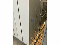 Ekwo lockerkast 3 deurs (2x) - afbeelding 4 van  4