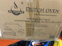 El fuego - dutch ovenset in kist. - afbeelding 2 van  3