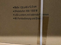 El fuego - meran - sfeerhaard meran 130cm - afbeelding 3 van  4