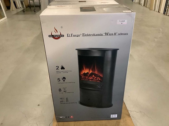 El fuego - wien ii a0719 - haard elektrisch - afbeelding 3 van  5