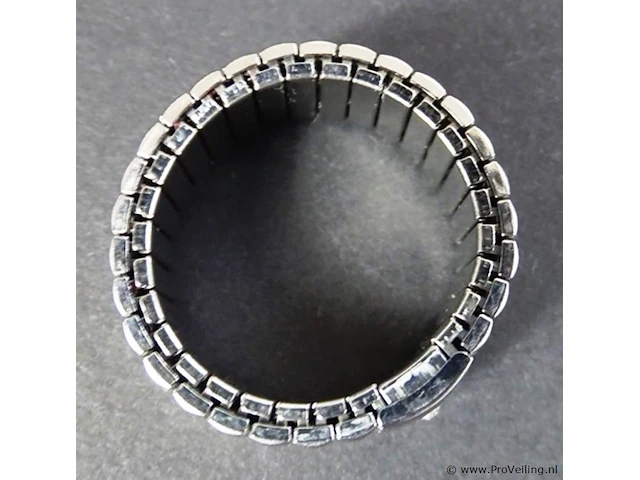 Elastische ring met steen - afbeelding 3 van  3
