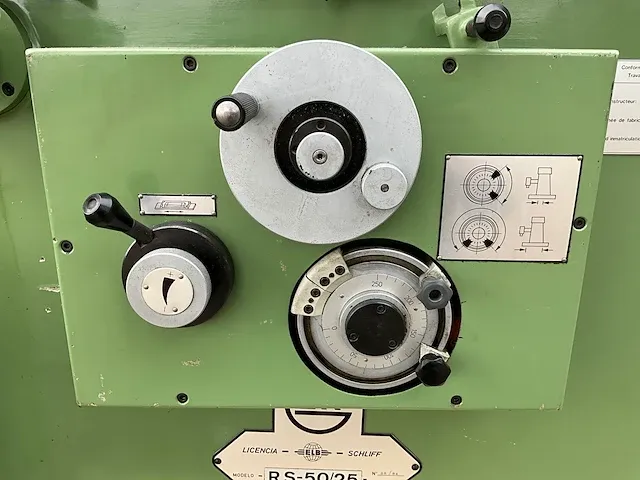Elb rs-50/25 vlakslijpmachine - afbeelding 6 van  22