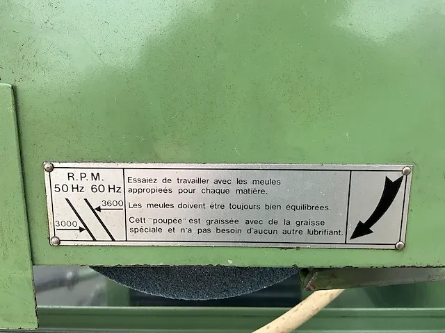 Elb rs-50/25 vlakslijpmachine - afbeelding 10 van  22
