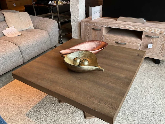 Elba eiken salontafel - afbeelding 5 van  6