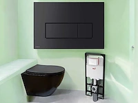 Elberti - toiletset compleet | wandcloset | bedieningspaneel | inbouwreservoir - afbeelding 1 van  7