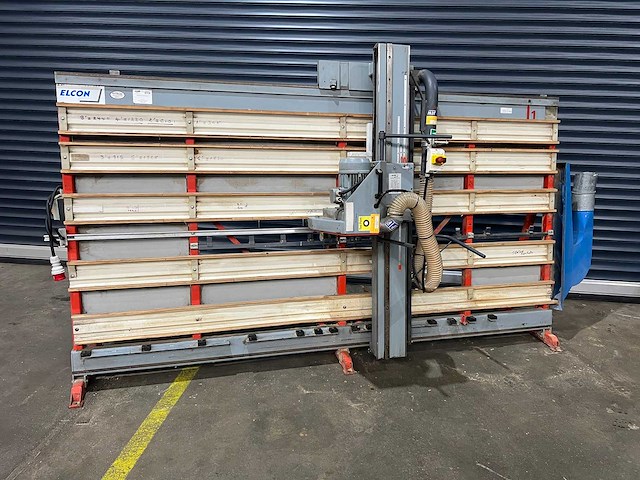 Elcon - 1998 - r 135 - verticale platenzaag - afbeelding 8 van  9
