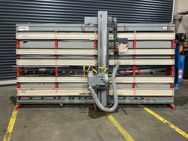 Elcon - 1998 - r 155 - verticale platenzaag - afbeelding 3 van  10