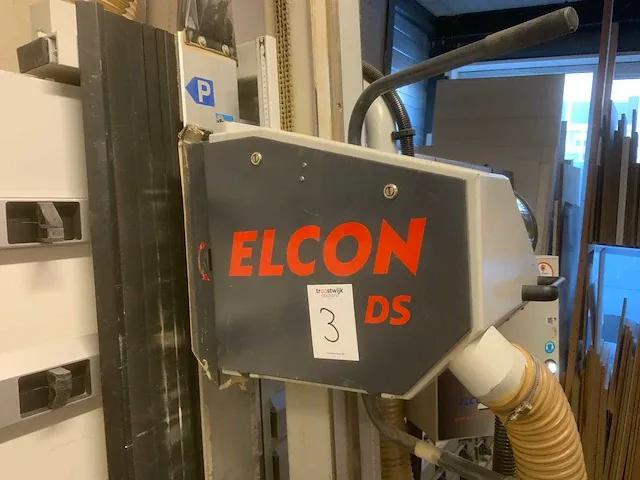 Elcon dsl155 verticale platenzaagmachine - afbeelding 8 van  14