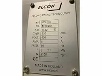 Elcon dsl155 verticale platenzaagmachine - afbeelding 9 van  14