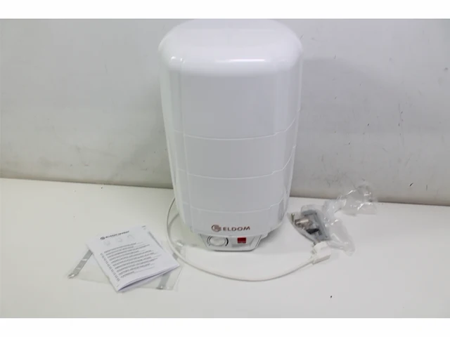 Eldom boiler 15 liter boven wasbak model 230 volt 2 kw - afbeelding 2 van  3