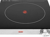 Electric infrared - digitaal - single/double - oververhitting protection - ceramic glass hob - single hotplate - double hob top - mini hob ​​- 2000 w - afbeelding 3 van  4
