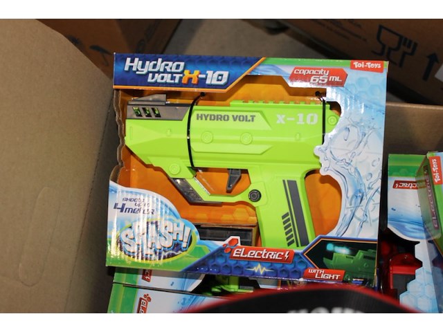 Electric speelgoed watergun groen1x - afbeelding 3 van  3