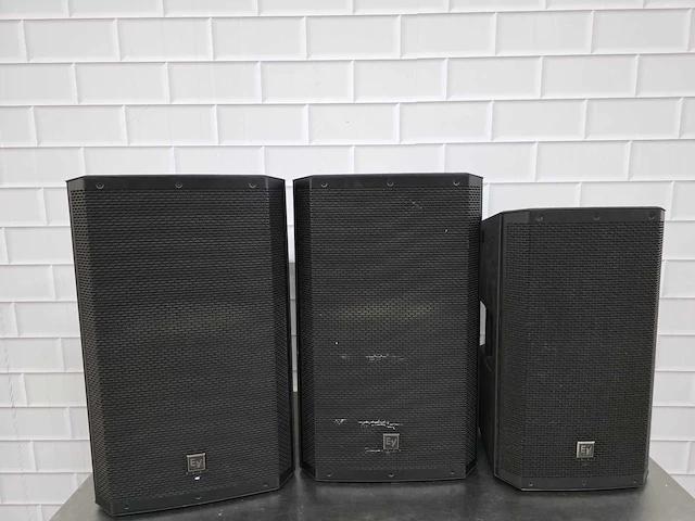 Electric voice - zlx - speaker (3x) - afbeelding 1 van  10