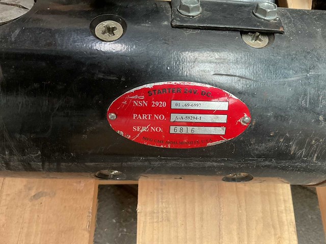 Electrical engine starter - afbeelding 4 van  4
