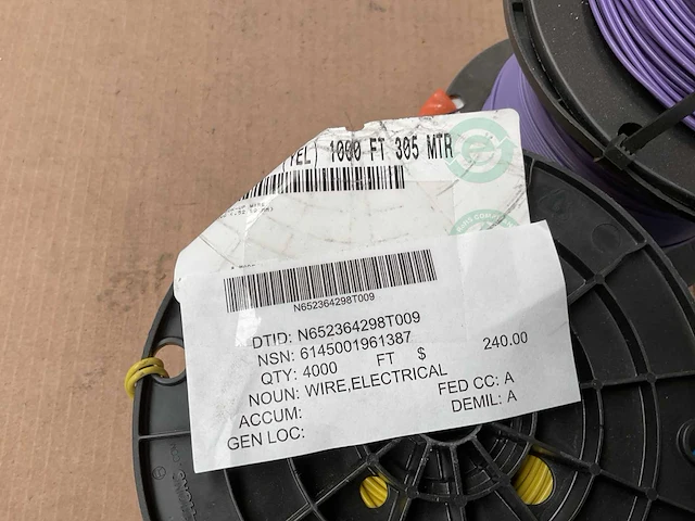 Electrical wire (4x) - afbeelding 6 van  7